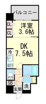 スプランディッド王子公園の間取り画像