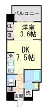 スプランディッド王子公園の間取り画像