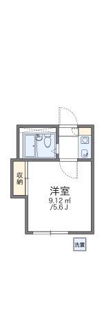 レオパレスオグラⅢの間取り画像