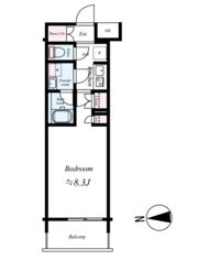 GENOVIA隅田川westskygardenの間取り画像