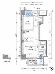 ラティエラ横濱大通り公園の間取り画像