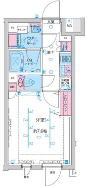 GENOVIA新大塚の間取り画像