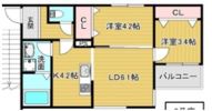 ピノコⅡの間取り画像