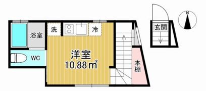 グランエッグス羽根木の間取り画像