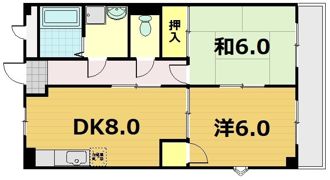 イーストファームの間取り画像