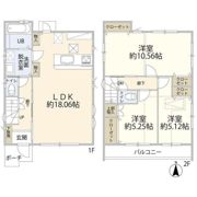 杉並区桃井2丁目住宅の間取り画像