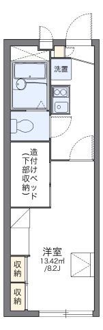 レオパレスMarbleの間取り画像