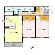 リビングタウン横須賀南 Aの間取り画像