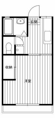 第一ジィスクハイツの間取り画像