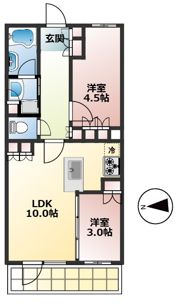 プレシス西日暮里の間取り画像