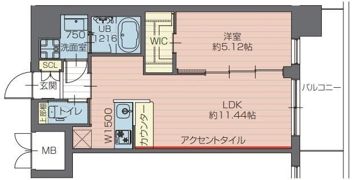 プレジオ川口ASIANの間取り画像