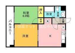 プレアール今津の間取り画像