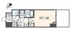 フェルテ中野の間取り画像