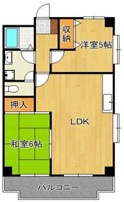 クレベール田町の間取り画像