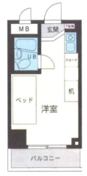 トーショービルの間取り画像