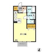 リビングタウン乙田 Fの間取り画像