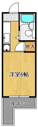 春とひだまりのアメリアの間取り画像