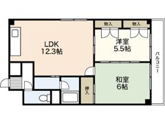安井マンションの間取り画像