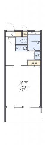 レオパレス神田の間取り画像