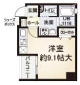カーサ ヴィヴァーチェの間取り画像