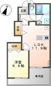 カーサ ボヌールの間取り画像