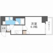 クレビオス南堀江の間取り画像