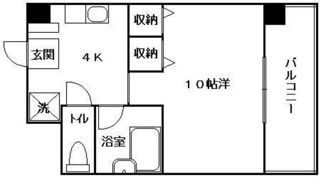 メゾンオートーの間取り画像
