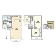 桜戸建の間取り画像