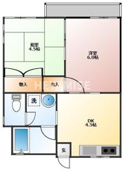 緑ヶ丘グリーンハイツの間取り画像