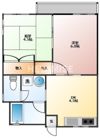 緑ヶ丘グリーンハイツの間取り画像