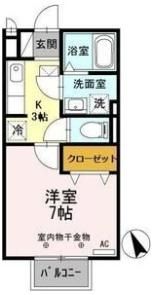 サンシティ スズイ Eの間取り画像