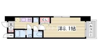 プロシード神戸元町の間取り画像