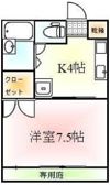 コーポビジョンの間取り画像