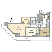 ザ・ヨコハマタワーズタワーイーストの間取り画像
