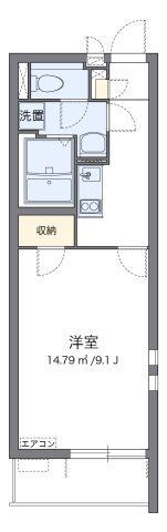 クレイノアーバン 大宮の間取り画像