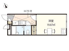 レオパレスアトレイの間取り画像