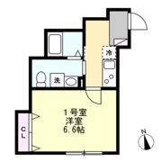 ベイルーム花月総持寺の間取り画像