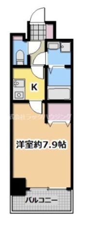 ラクラス高殿の間取り画像