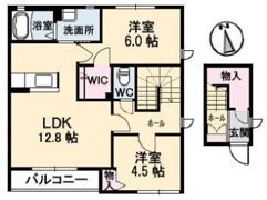 ヴィラージュ 壱番館の間取り画像
