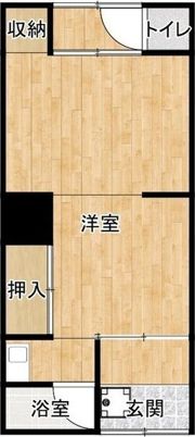 青葉荘の間取り画像