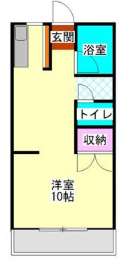 メゾン新栄Ⅲの間取り画像