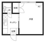 ラーニングハイツIの間取り画像