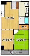 サンコーポ熊本の間取り画像
