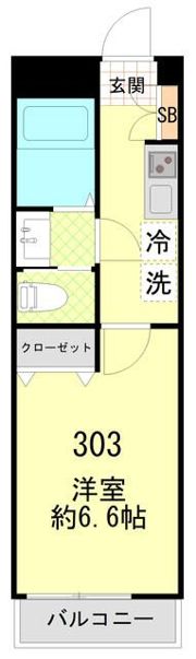 スピカハイツ弘明寺の間取り画像