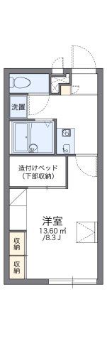 レオパレスシャルムの間取り画像