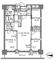 パークアクシス辰巳ステージの間取り画像