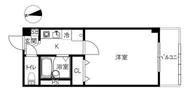 コスモKTⅡの間取り画像