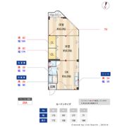 高木ハイツの間取り画像