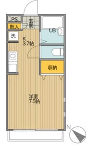 T－net ドミール朝志ヶ丘の間取り画像