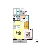 グランフォレMⅠの間取り画像